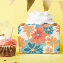 Motif hippie Super coloré rétro