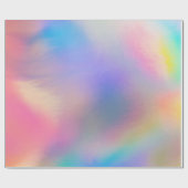 Papier Cadeau Motif holographique Iridescence (Plat)