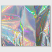 Papier Cadeau Motif holographique Iridescence (Plat)