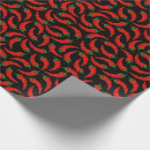 Papier Cadeau Motif Hot Chili Peppers (Coin)