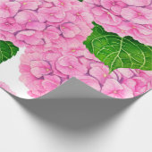Papier Cadeau Motif Hydrangea (Coin)