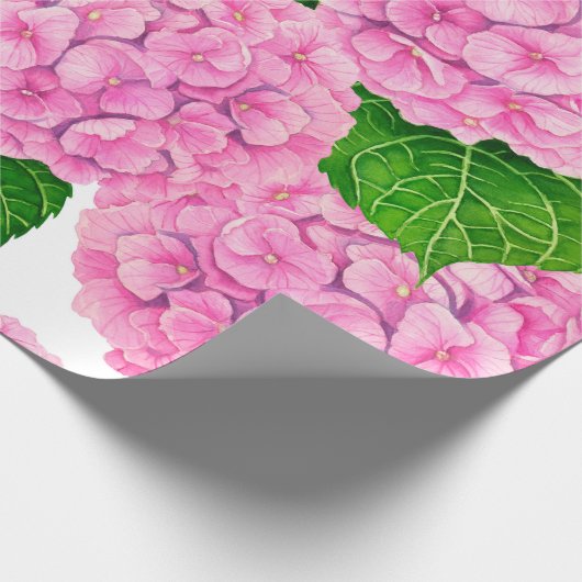 Papier Cadeau Motif Hydrangea (Coin)