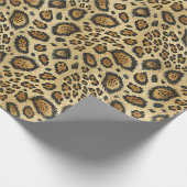 Papier Cadeau Motif imprimé léopard – Conception de peau d'anima (Coin)
