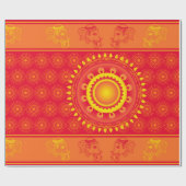 Papier Cadeau Motif indien (Plat)