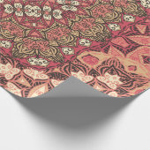 Papier Cadeau Motif indien abstrait médaillon. Boho et gypsy  (Coin)