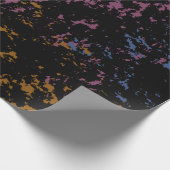 Papier Cadeau Motif Inégal Abstrait (Coin)