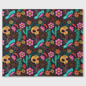 Papier Cadeau Motif inspiré du Mexique (Plat)