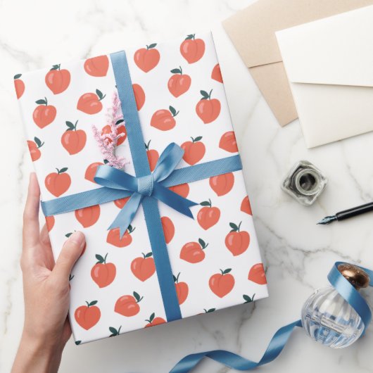 Papier Cadeau Motif joli de pêche (Cadeaux)