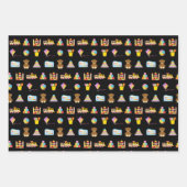 Papier cadeau Motif Jouet coloré (Devant)