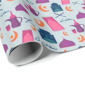 Papier Cadeau Motif Joyeux Ramadan (Coin rond)