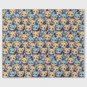 Papier Cadeau Motif Kittens (Plat)