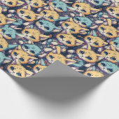 Papier Cadeau Motif Kittens (Coin)