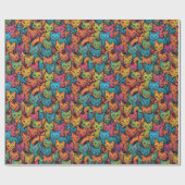 Papier Cadeau Motif Kittens (Plat)