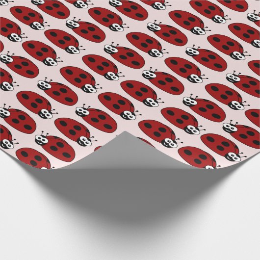Papier Cadeau Motif Ladybug (Coin)