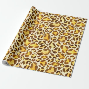 Papier Cadeau Motif léopard sans eau