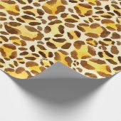 Papier Cadeau Motif léopard sans eau (Coin)