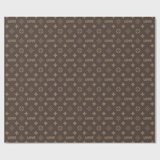 Papier Cadeau Motif Louis Vuitton