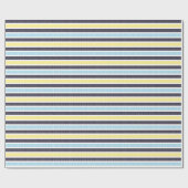 Papier Cadeau Motif ludique rayé à pois (Plat)