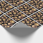 Papier Cadeau Motif Macadamia (Coin)