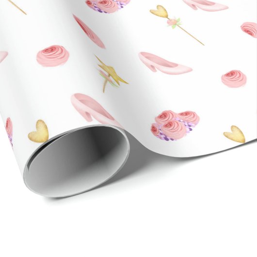 Papier Cadeau Motif Magic Kingdom (Coin rond)