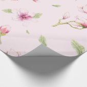 Papier Cadeau Motif Magnolia Tree (Coin)