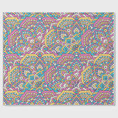 Papier Cadeau Motif Mandala (Plat)