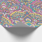 Papier Cadeau Motif Mandala (Coin)