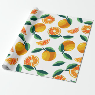 Papier Cadeau Motif mandarin