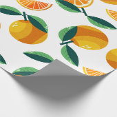 Papier Cadeau Motif mandarin (Coin)