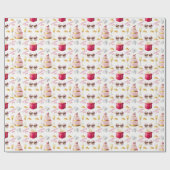 Papier Cadeau Motif mariage (Plat)