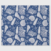 Papier Cadeau Motif Marin (Plat)