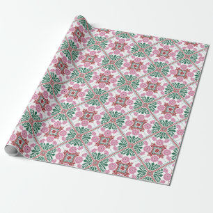 Papier Cadeau Motif marocain en carreaux
