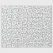 Papier Cadeau Motif Maze (Plat)