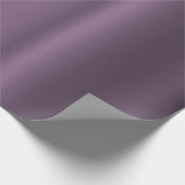 Papier Cadeau Motif métallique 4 de prune et d'or (Coin)