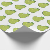 Papier Cadeau Motif mignon de poire (Coin)