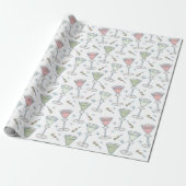 Papier Cadeau Motif Milieu de Siècle (Déroulé)