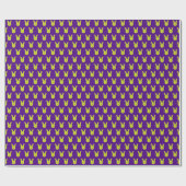 Papier Cadeau Motif minimal de lapin (Plat)