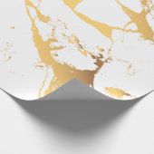 Papier Cadeau Motif moderne Abstrait Faux Gold (Coin)