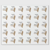 Papier Cadeau Motif moderne Arts martiaux Karate Anniversaire de (Plat)
