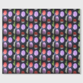Papier Cadeau Motif moderne coloré Polka Point Art Imprimer (Plat)