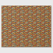 Papier Cadeau Motif Moustache (Plat)