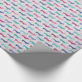 Papier Cadeau Motif multicolore de teckel (Coin)