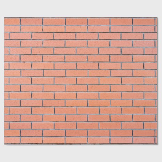 Papier Cadeau Motif mur en brique (Plat)