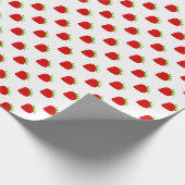 Papier Cadeau Motif mûre fraise (Coin)