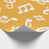 Papier Cadeau Motif musical (Coin)