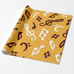 Papier Cadeau Motif musical