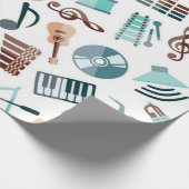Papier Cadeau Motif musical (Coin)