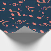 Papier Cadeau Motif musical (Coin)