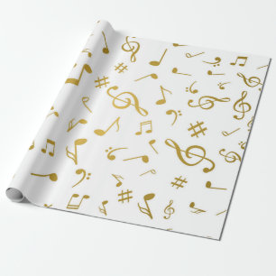 Papier Cadeau Motif musical