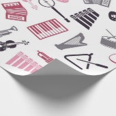 Papier Cadeau Motif musical (Coin)